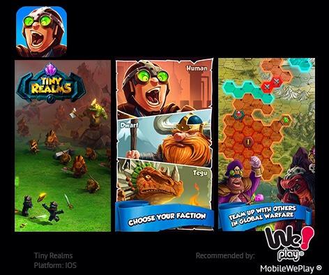 MobileWePlay's tweet photo. #TinyRealms is a combat strategy game where you choose your faction and have full control of your troops in battle! http://t.co/OulvEzgSsA
