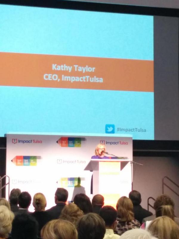 annaamerica's tweet photo. "Today is the first step in a long, courageous journey." #impacttulsa @MayorTaylor http://t.co/mcEE54hzCt