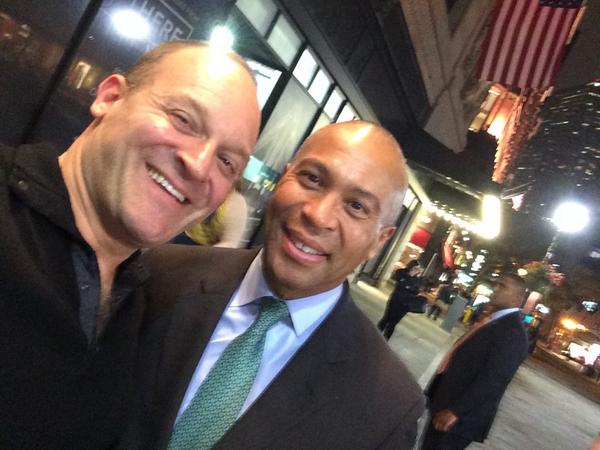 eranlobel's tweet photo. The Gov and I clearly had fun at the launch party! Thanks @drkleiman #BurnhamBash #havasvillageboston @MassGovernor http://t.co/VEzA975wN9