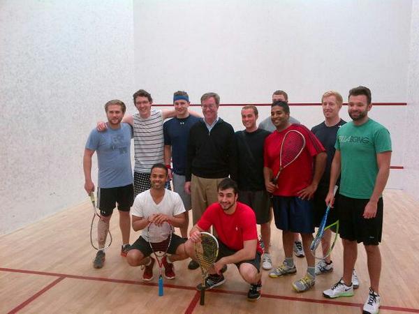Great to be invited to meet members of the Bytown squash club at Bob MacQuarrie Complex in Orleans Thanks guys