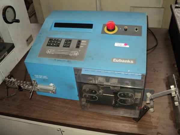 Used Eubanks programmable automatic wire stripper
Model: 4900
Excellent condition