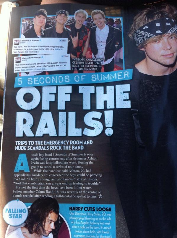 miss_gams's tweet photo. @Alexandra5SOS can you believe this?!?! Famous magazine have no idea who 5sos are! 😡 http://t.co/pj0rglKYZy
