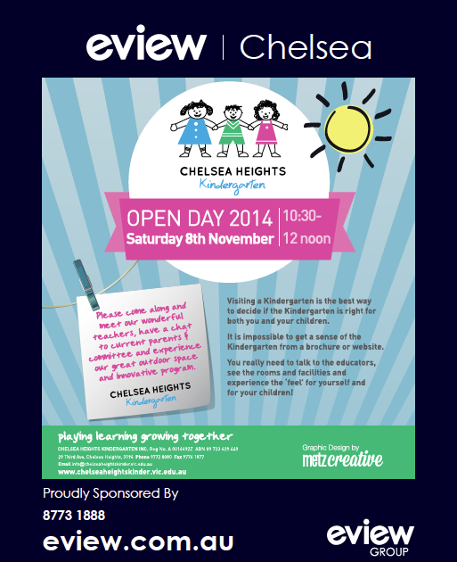 MetzCreative08's tweet photo. Working with local kinda to promote Open Day 2014, thanks @eviewrealestate Chelsea for the billboard! http://t.co/OpQ194eVbm
