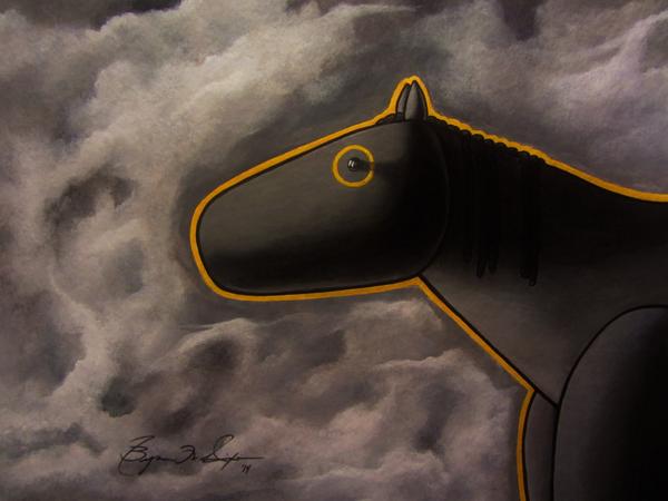 _BWade_'s tweet photo. "The Dark Pony" http://t.co/o83ceK0Hnd