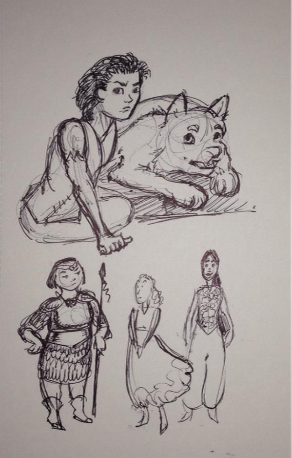 terranacliff's tweet photo. Want a series with great female characters? Try the Firekeeper Saga by @JaneLindskold! #Inktober2014 http://t.co/GhgFCBMUuN