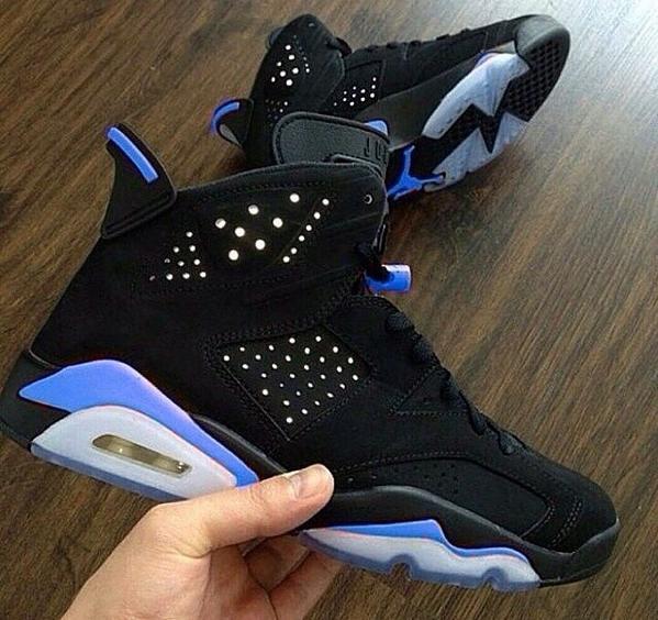 blue and black 6s