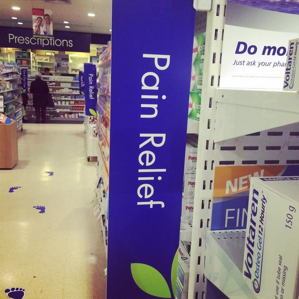 DMGSolutions's tweet image. Blooms chemist magnetic aisle signage. For all your signage solutions call 1800DMGSOLUTIONS