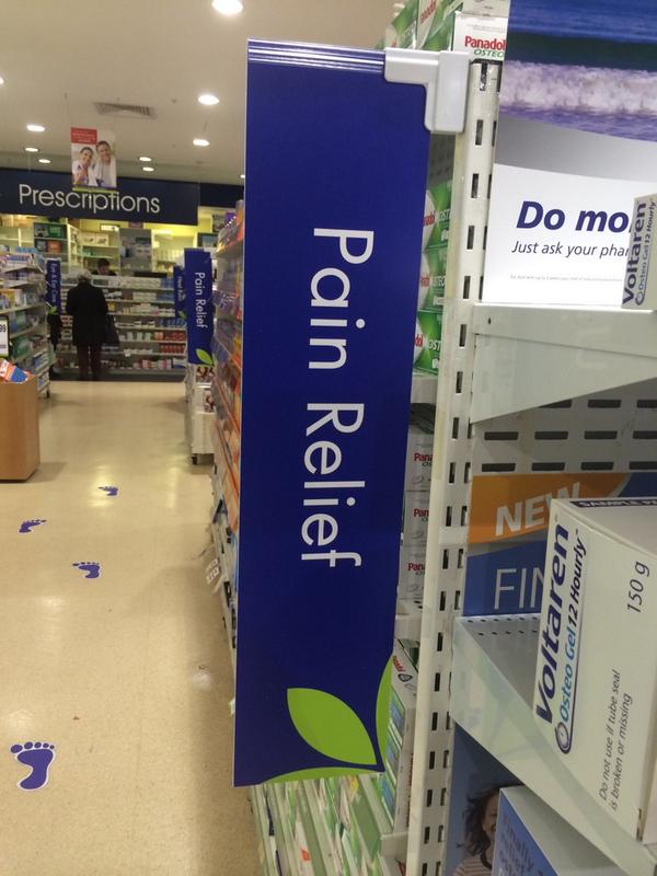 DMGSolutions's tweet image. Blooms chemist magnetic aisle signage. For all your signage solutions call 1800DMGSOLUTIONS