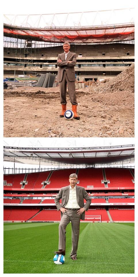 HAPPY 65th BIRTHDAY ARSENE WENGER! The man behind it all. The man who loves Arsenal. The Boss. 