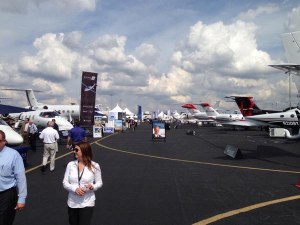 JenasCorner's tweet image. #NBAA14 @NBAA #staticdisplay