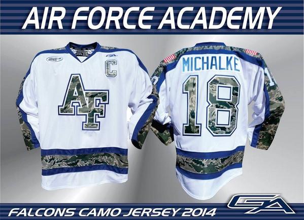 Air force academy hockey jersey 2025