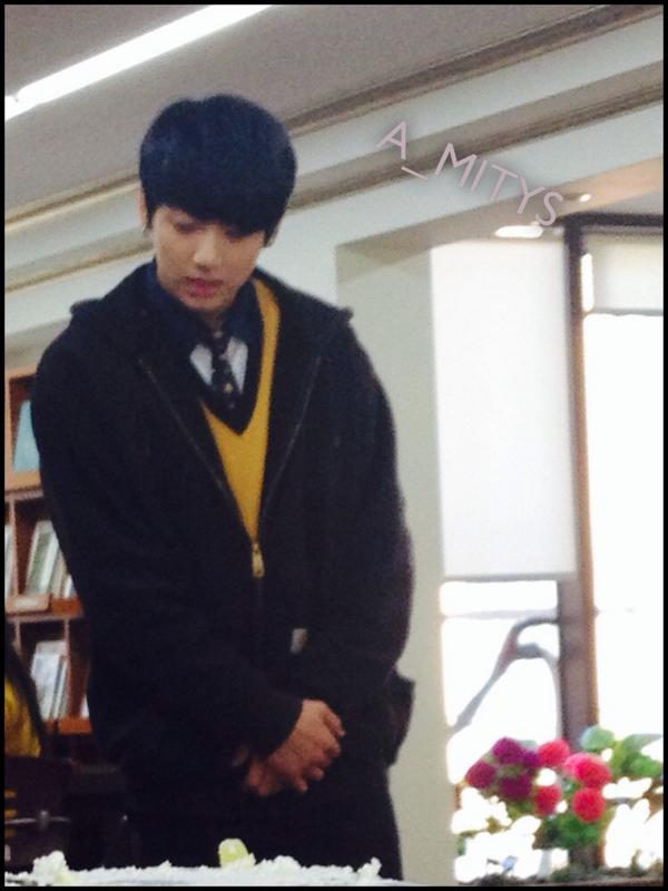 [Picture/Fansnap] Jungkook at school [141022]