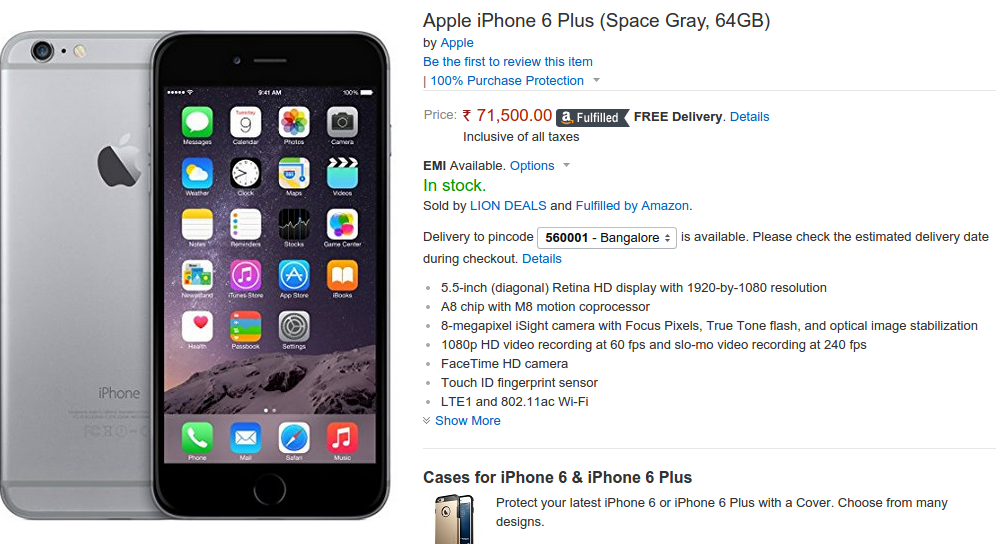 Fliphotdeals India Apple Iphone 6 Plus Space Gray 64gb Is In Stock On Amazon India Any Takers Http T Co Wrbze5apm3 Iphone6plus Http T Co 63mmnvov4y Fliphotdeals India Apple Iphone 6 Plus Space Gray 64gb Is In Stock On Amazon India Any Takers Http T Co Wrbze5apm3 Iphone6plus Http T Co 63mmnvov4y