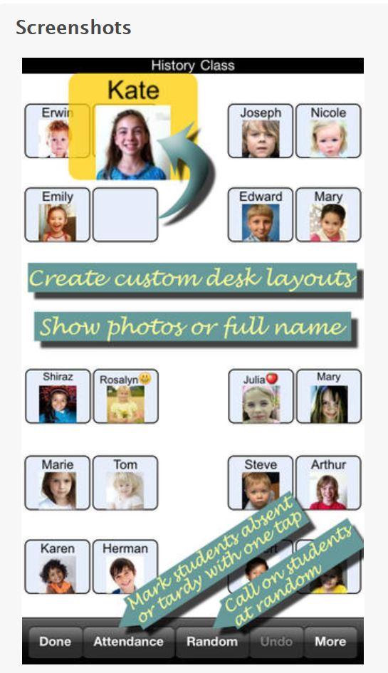 rsvoigt's tweet photo. @WeverWorld I like frequent randomization w @SmartSeatApp  Set floorplan, enter names, &amp; Scramble! Use doc cam 2. http://t.co/l4eiTsFfi3