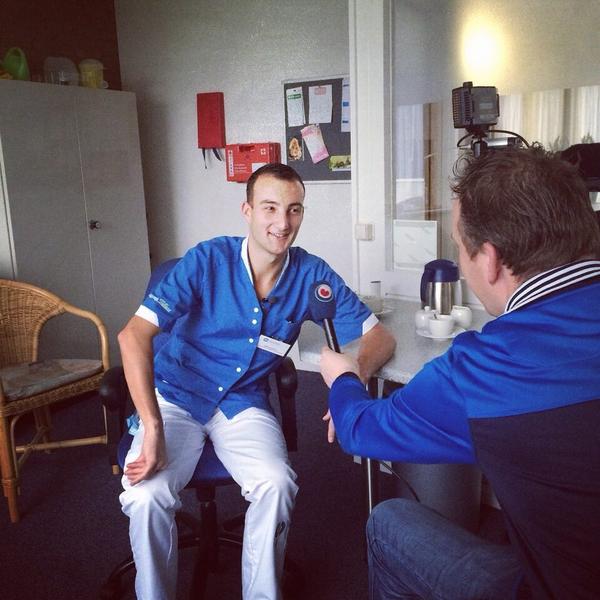 zorgbroeder's tweet photo. Gister filmopnamen van Omrop Fryslân gehad betreft reportage over onze zorgonderneming @zorgbroeder &amp; Nij Stapert. http://t.co/YTTqutFv2S