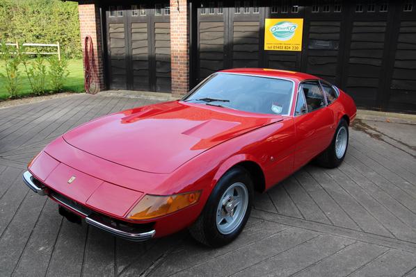 Latest project arrives. #Ferrari #Daytona #Restoration