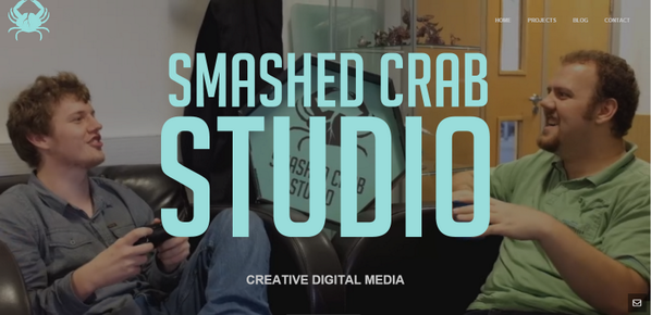 VivatoUK's tweet image. At last, an update to the Smashed Crab website! Check out the new one! SmashedCrabStudio.com #gamedev #CoolWebsite
