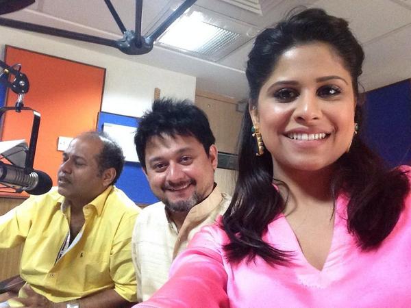 swwapniljoshi's tweet photo. Had an awesome time with #Rohitveer on #takatakmumbai tune into us from today on @RadioCity #mumbai #pvlspromotion http://t.co/fB4B0id56F