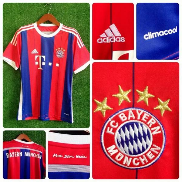 93SportStore's tweet photo. Jersey Bayern Munchen Home 14/15 Size S M L XL. Langsung kontak aja bro Pin1 : 7DD7B03C Pin2 : 2AF82DE4 http://t.co/rtffgKdBT5