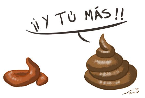 elbaronrojo's tweet photo. El bipartidismo en una imagen http://t.co/AhHnxa2THZ