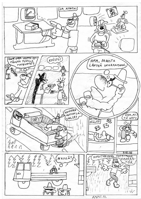 itsnicethat's tweet photo. Let's start today with drawings Rami Niemi did when he was nine years old! - http://t.co/ICL8cl7h0O #INTbacktoschool http://t.co/teNbQdU31w