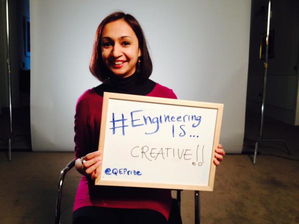 QEPrize's tweet image. #EngineeringIS CREATIVE @RomaTheEngineer