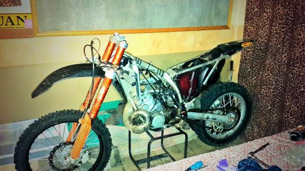 Cleaning time #ktm300#stip#cleaning#mybby#lovingmyhobby