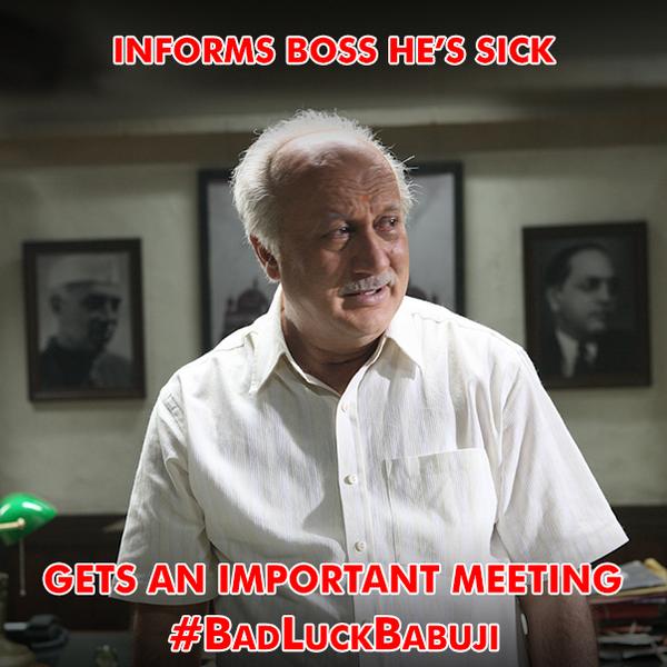 Every working man faces this problem now &amp; then. RT if you agree &amp; watch Babuji here bit.ly/ETKS-BookTicke…