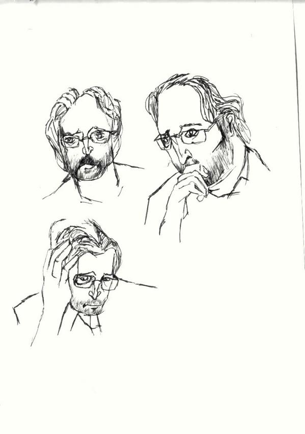 pixelsquirrel's tweet photo. Man at the Station #illustration #drawing #sketch http://t.co/YW3Rc61s0E