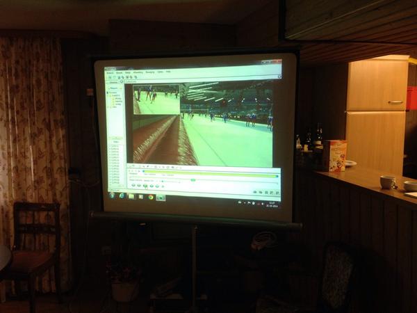 videoanalyse voor EIJV jeugd tijdens trainingskamp Inzell 2014 