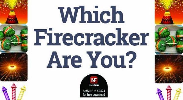 newsflicks's tweet photo. #ItsNotDiwaliUnless you know which cracker you are. Find out in this quiz http://t.co/KCA4vyVZFw  #TheJoyOfDiwali http://t.co/x2WrZzy0rG