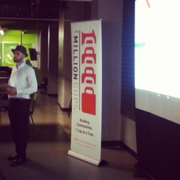 AudreyBellis's tweet photo. Thx for visiting our space this morning @JEvansJD &amp; showcasing @trunkisformusic at @1MillionCupsLA #1MCLA #dtlatech http://t.co/4HFtlvKV3V