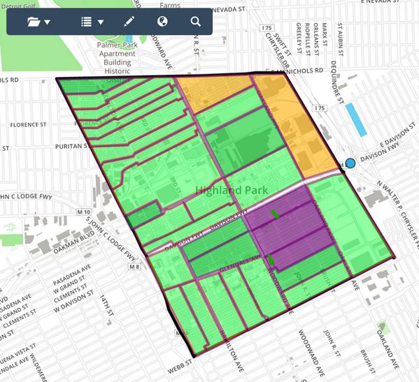 MotorCityMaps's tweet photo. Two days, 20 people, 13K parcels. Highland Park: check. Hamtramck: underway!
@MayorMikeDuggan @cavsdan @1DLBA @freep http://t.co/kgBmfL2oty