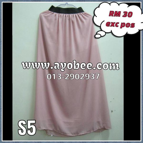 shawladdict's tweet photo. Skirt chiffon berlining.
Rm30 exc pos..
Wasap 0132902937 http://t.co/ztAezIRGME