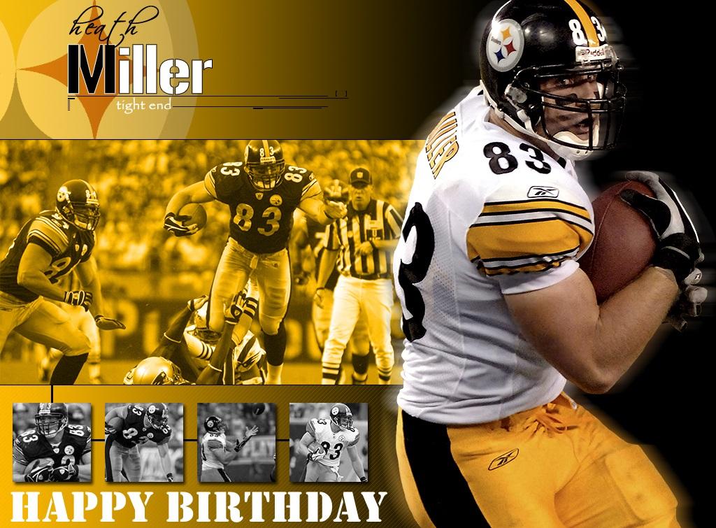 This to wish Heath Miller a very Happy 32nd Birthday!!! 
