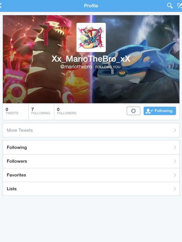 Ravetrator's tweet photo. Every one go follow @mariothebro http://t.co/XuIZvGJIYA