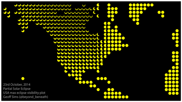 Partial Solar Eclipse Today for folks up North... in late afternoon B0j4gZ5CYAEo4eU