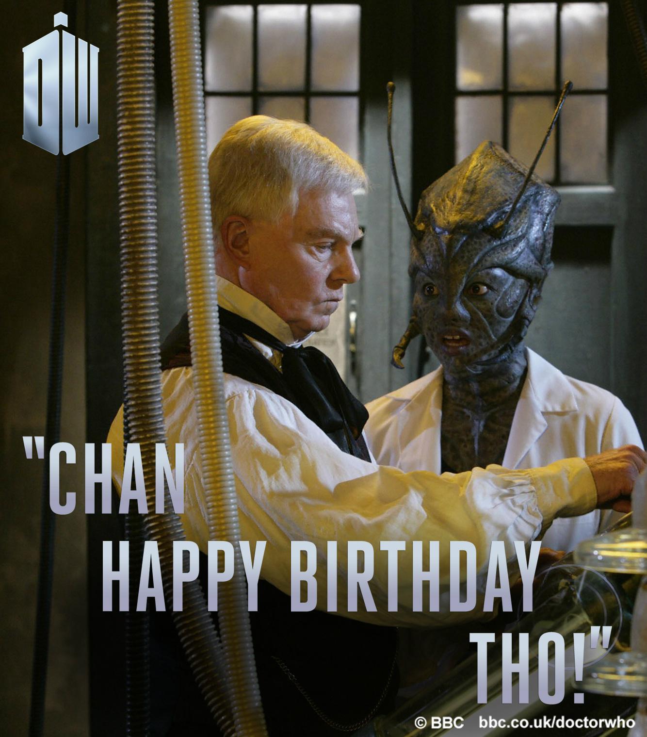 Happy birthday to Sir Derek Jacobi: I... am the Master! 
