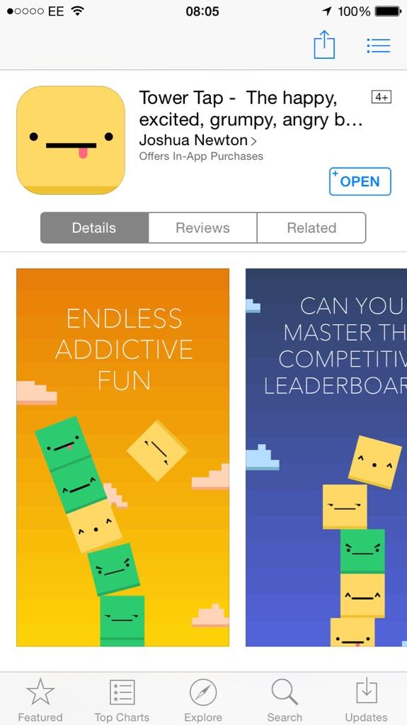 towertap's tweet image. Today is the day! Tower Tap is finally available FREE on the AppStore for your iPhone/iPad appsto.re/gb/Fl7D0.i