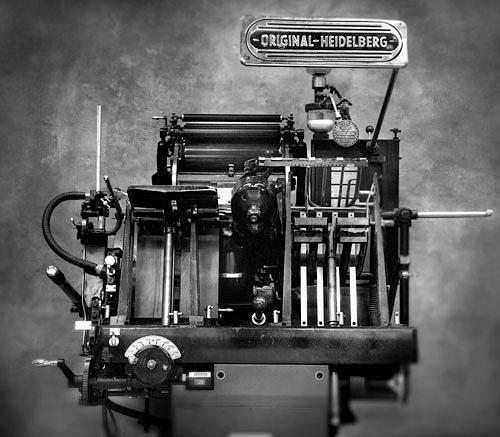 This beautiful machine creates.....