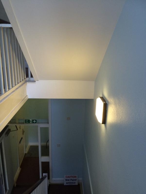 WallguardSystem's tweet photo. working with Bagnalls and Greenwich council using #systexx from #Wallguard brilliant finish to poor walls & ceilings http://t.co/QgO2SjlqmL