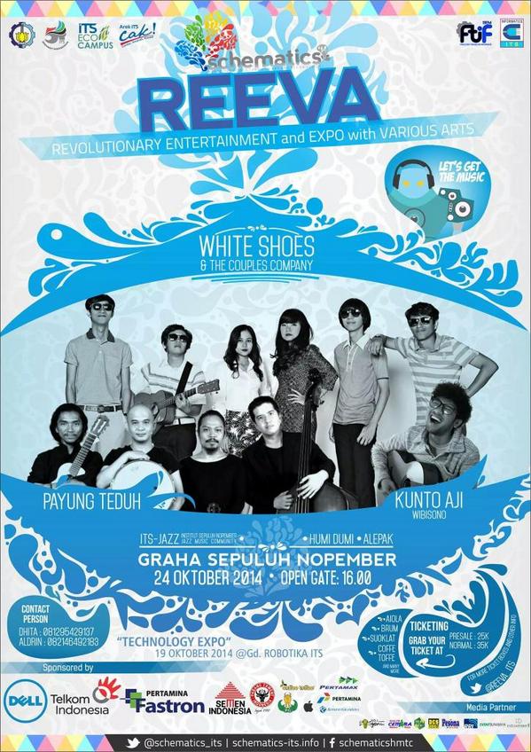 So, tunggu apa lagi!! Ngapain ragu buat dateng di jumat gaul bareng REEVA @ Grha ITS Surabaya :D