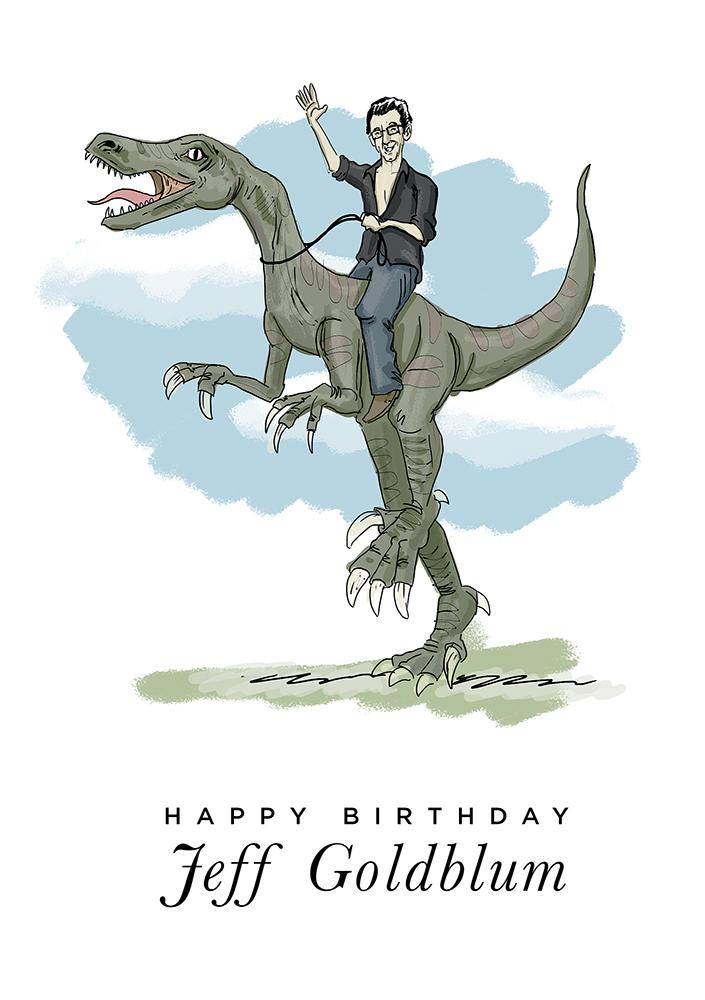 Happy birthday to Jeff Goldblum -  