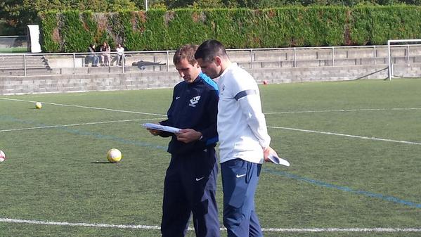 Formation #CFF2 actuellement avec les #U12 #U13 de l'<a href="/USJACarquefou/">USJA Carquefou</a>