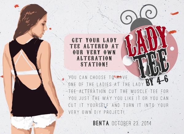 LadyMuscleTee's tweet photo. "Can I get my lady tee altered?" Yes, you can! http://t.co/9Uya1mBXe2