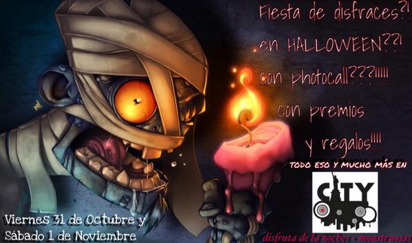 justi_trc's tweet photo. Ya esta preparada la noche mas terrorifica!!! La fiesta mas esperada en PUB CITY!! Que no te lo cuenten!! 👹👹 http://t.co/xKTL46XCuG