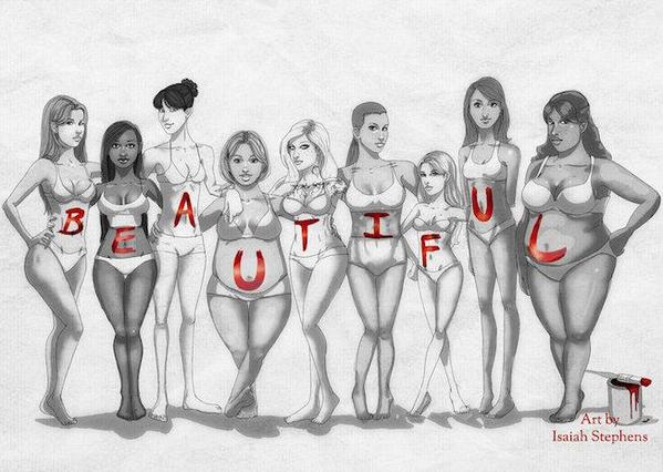 ataaaaa_'s tweet photo. You're beautiful at every size, girls 😉 http://t.co/DE38IhxGMO