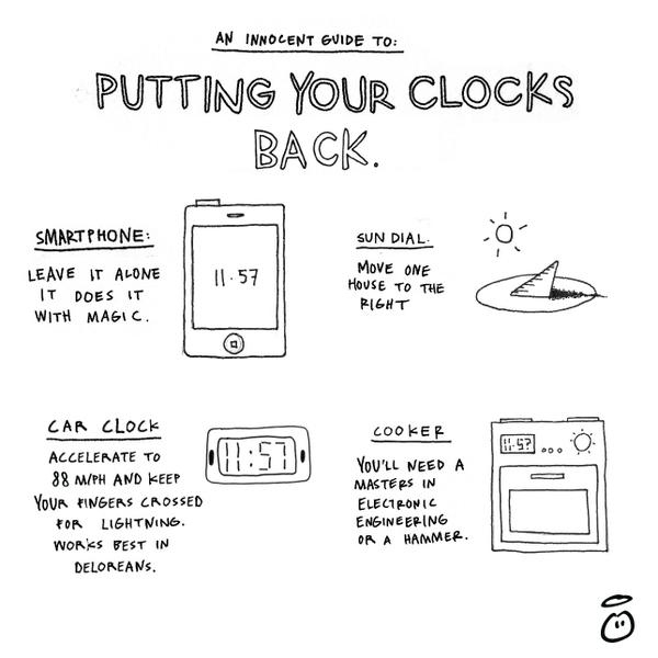 innocentIreland's tweet image. Don't forget to put your clocks back before bed tonight. Here's how.