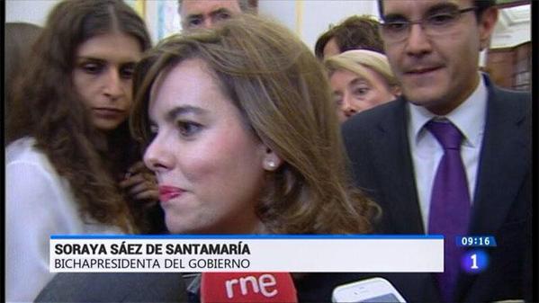 7Josean7's tweet photo. Ya se ve que los trabajadores de TVE están cabreadillos: "BICHAPRESIDENTA" http://t.co/UDccmISDwv"