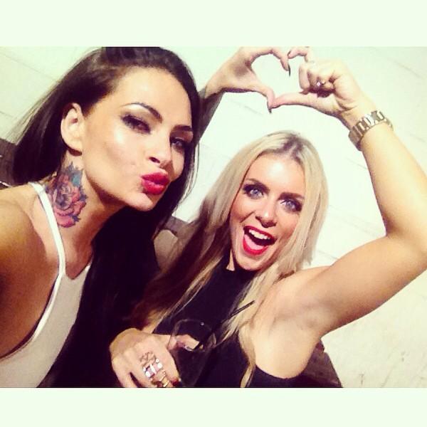CatrinBirkby's tweet photo. Smiled together, cried together my No1 @zoeburke4 👯❤️ http://t.co/hI0EGpee02